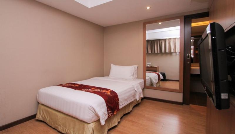 קוטה קינבלו Likas Square Apartment Hotel מראה חיצוני תמונה