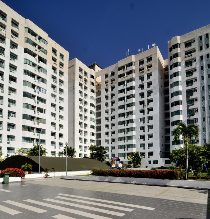 קוטה קינבלו Likas Square Apartment Hotel מראה חיצוני תמונה