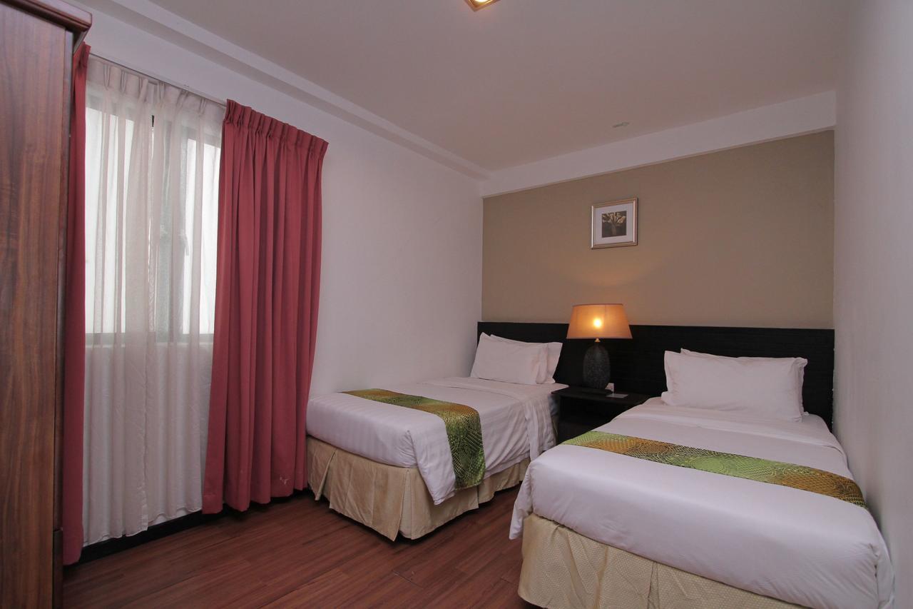 קוטה קינבלו Likas Square Apartment Hotel מראה חיצוני תמונה